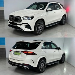 Комплект обвеса AMG GLE 53 рестайлинг 2024 для Mercedes GLE W167 2019-2025 (бампер передний / задний, арки)