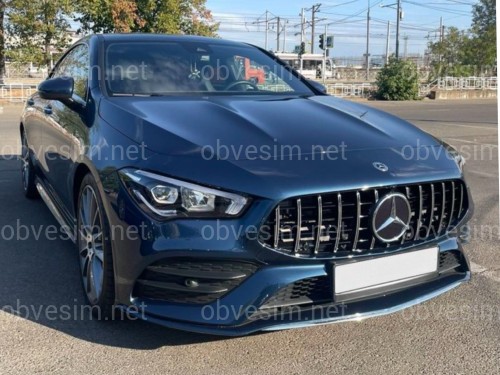 Решетка радиатора GT CHROME Mercedes CLA-Class C118 2019-