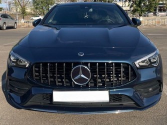 Решетка радиатора GT CHROME Mercedes CLA-Class C118 2019-