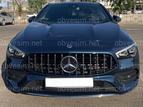 Решетка радиатора GT CHROME Mercedes CLA-Class C118 2019-