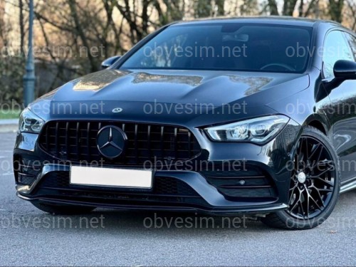 Решітка радіатора GT BLACK Mercedes CLA-Class C118 2019-