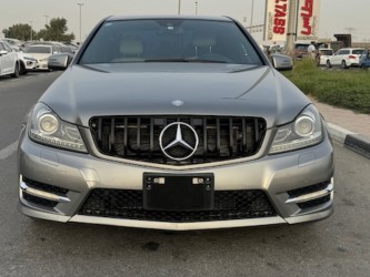 Решетка радиатора GT BLACK Mercedes C-Class W204 2007-2014