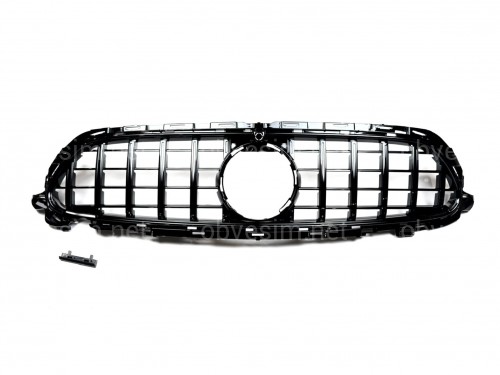 Решетка радиатора GT BLACK Mercedes E-Class W213 2020-2023 ДЛЯ AMG