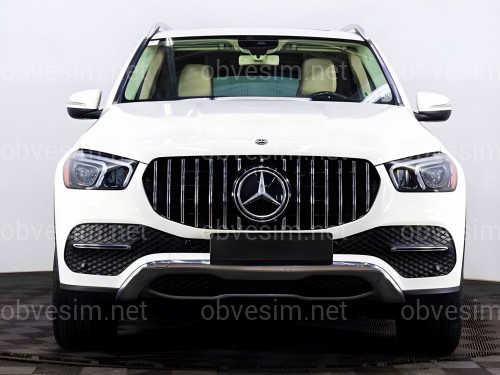 Решетка радиатора GT CHROME Mercedes GLE-Class V167 2019-2022 ОБЫЧНЫЙ НЕ AMG