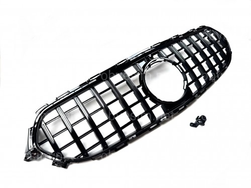 Решетка радиатора GT BLACK Mercedes E-Class W213 2020-2023 ОБЫЧНЫЙ НЕ AMG