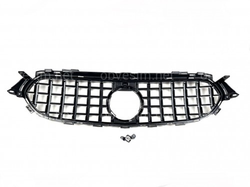 Решетка радиатора GT BLACK Mercedes E-Class W213 2020-2023 ОБЫЧНЫЙ НЕ AMG