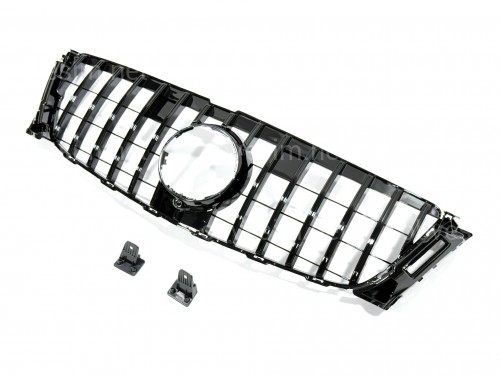 Решетка радиатора GT BLACK Mercedes-Benz GL class X166 2012-2015 ОБЫЧНЫЙ НЕ AMG