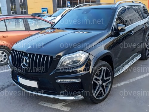 Решетка радиатора GT CROME Mercedes-Benz GL class X166 2012-2015 ДЛЯ AMG