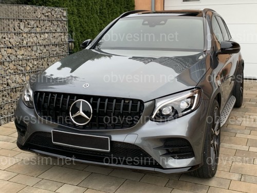 Решетка радиатора GT BLACK Mercedes GLC-Class X253 / C253 2015-2019