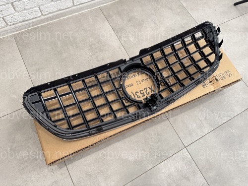 Решетка радиатора GT CHROME Mercedes Benz V-class W447 2020-2023 ДЛЯ AMG