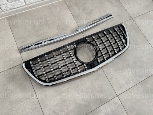Решетка радиатора GT CHROME Mercedes Benz Vito 2014-2019
