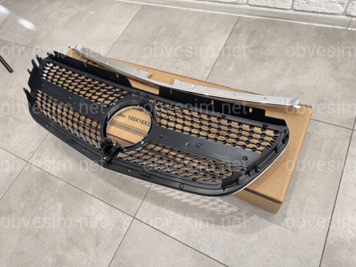 Решетка радиатора DIAMOND SILVER Mercedes Benz Vito W447 2014-2019