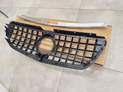 Решетка радиатора GT CHROME Mercedes Benz Vito W447 2020-2023