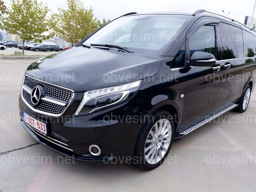 Решетка радиатора DIAMOND BLACK Mercedes Benz Vito W447 2014-2019