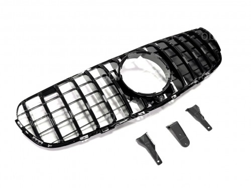 Решетка радиатора GT BLACK Mercedes GLC-Class X253 / C253 2015-2019