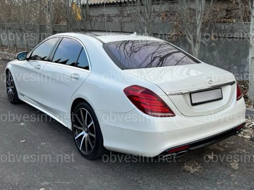 Комплект обвеса AMG S63 Mercedes Benz S-class W222 2013-2017