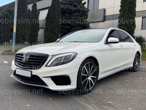 Комплект обвеса AMG S63 Mercedes Benz S-class W222 2013-2017