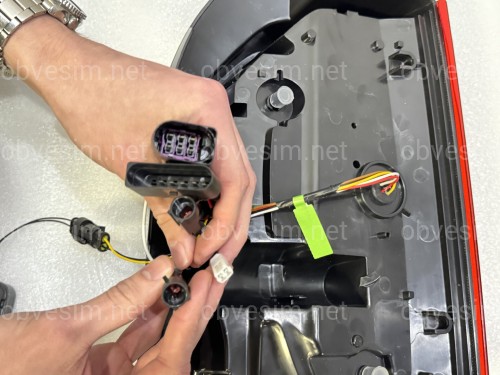 Задние LED фонари стиль Multivan T6.1 2020+ для Volkswagen T6 2015-2019 ляда 2шт.