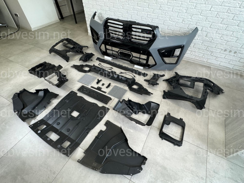 Рестайлинг комплект обвеса передней части X5M F95 2023+ для BMW X5 G05 F95 2018-2022