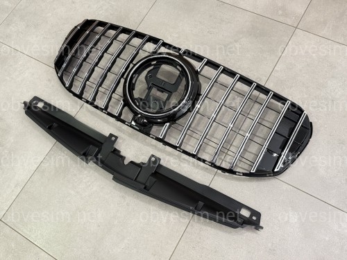 Решетка радиатора GT CHROME Mercedes GLS Class X167 2019-2022
