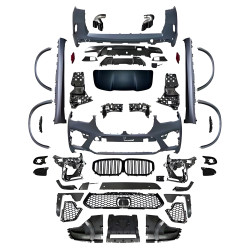 Комплект обвеса X5M F95 BMW для G05 2018-2022 (бампера в сборе, пороги, арки, ноздри, корпуса зеркал, жабры, спойлер)