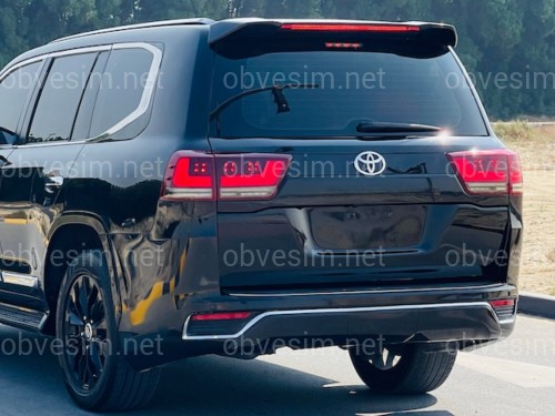 Комплект рестайлинга Toyota Land Cruiser 200 2007-2015 в LC 300