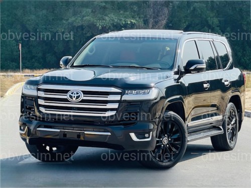 Комплект рестайлинга Toyota Land Cruiser 200 2007-2015 в LC 300