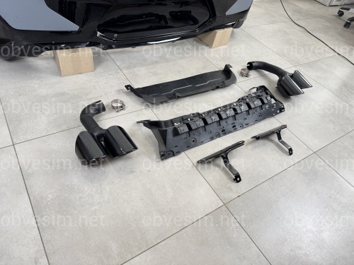 Рестайлинг комплект обвеса X4M F98 2022+ для BMW X4 G02 F98 2018-2021