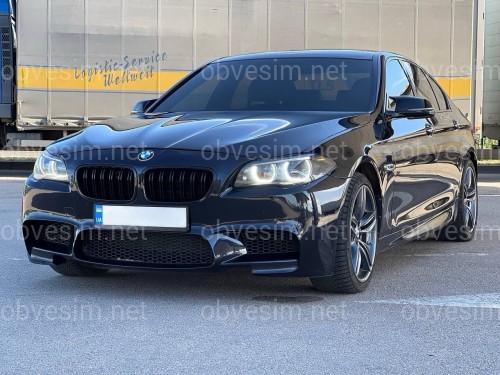 Передний бампер в сборе стиль M5 стиль для BMW 5 Series F10 F11 2010-2016 ПОД ПАРКТРОННИКИ