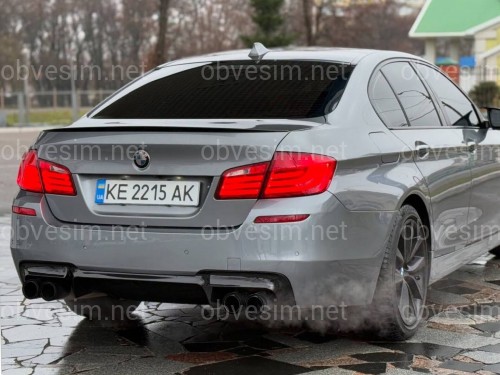 Задний бампер M5 стиль BMW 5 Series F10 2010-2017