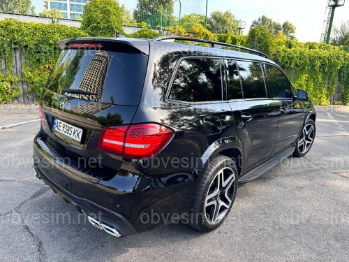 Рестайлинг комплект обвеса GLS63 AMG для Mercedes-Benz GL class X166 2012-2015