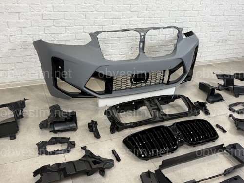 Рестайлинг комплект обвеса X4M F98 2022+ для BMW X4 G02 F98 2018-2021