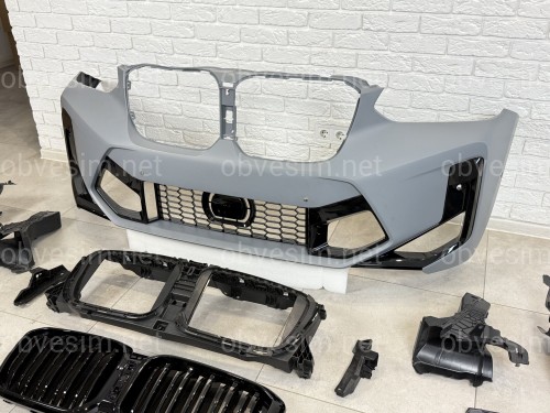 Рестайлинг комплект обвеса X4M F98 2022+ для BMW X4 G02 F98 2018-2021