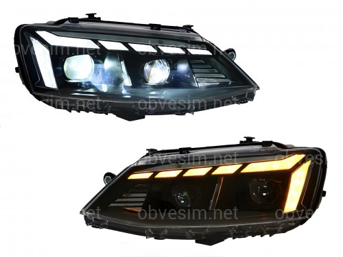 LED фары Volkswagen Jetta 6 2010-2018