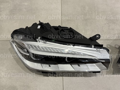 Фары Full LED BMW X5 F15 / X6 F16 2013-2018 комплетные с блоками 2шт., АПГРЕЙД КСЕНОН В LED
