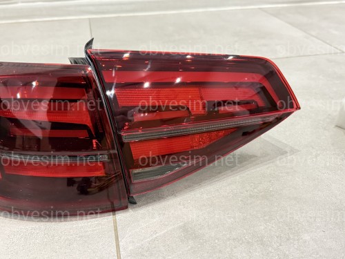 Задние LED фонари  Volkswagen Jetta 6 рестайлинг 2014-2018