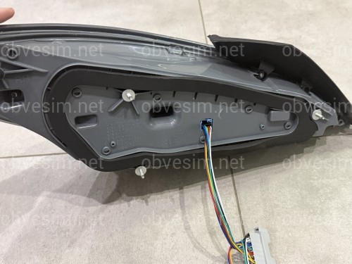 Задние LED фонари Mercedes CLA-Class C117 2013-2018