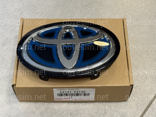 Эмблема TOYOTA гибрид синяя ПОД ДИСТРОННИК 5314133140