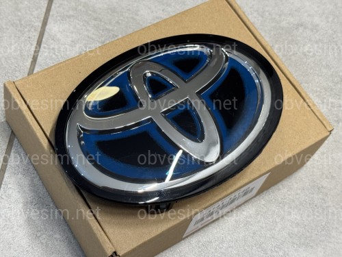 Эмблема TOYOTA гибрид синяя ПОД ДИСТРОННИК 5314133140