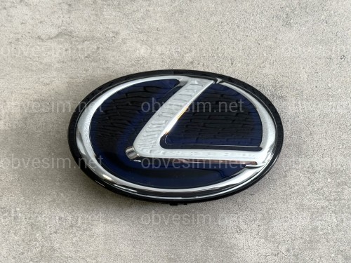 Эмблема гибрид синяя ПОД ДИСТРОННИК 5314133180 Lexus CT NX ES IS RX 163ММ