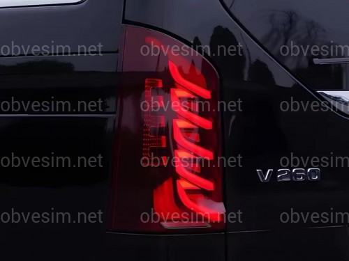 Задние LED фонари Mercedes Vito V class W447 2014- 2шт.