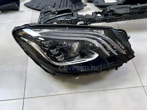 Комплект рестайлинга AMG S63 2018+ для Mercedes S Class W222 2013-2017