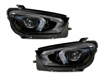 Фары Full LED Mercedes GLE-Class W167 C167 2019-2022 комплектные с блоками 2шт.