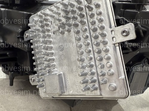 Фары Shadow Line Adaptive LED LCI рестайлинг для BMW X3 G01 F97 / X4 G02 F98 2021-2024 2шт. комплектные с блоками