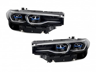 Фары LASER для BMW X7 G07 2019-2023 2шт., комплектные с блоками