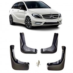Брызговики Mercedes-Benz B Class W246 2011-2014, комплект 4шт.