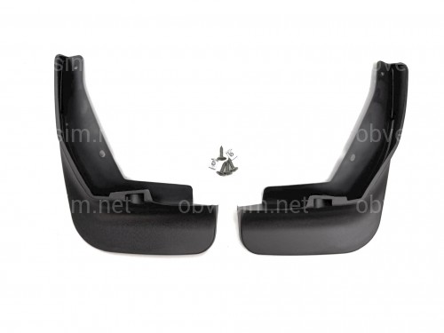 Брызговики передние Volkswagen Tiguan 2017-2024, комплект 2 шт.