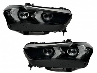Фары Full LED LCI рестайлинг для BMW X5 G05 X6 G06 2023+ 2шт., комплектные с блоками