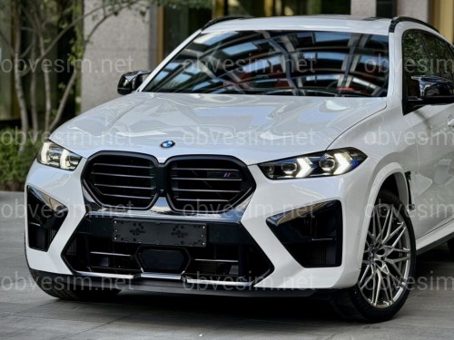 Рестайлинг комплект обвеса передней части X6M F96 2023+ для BMW X6 G06 F96 2018-2022