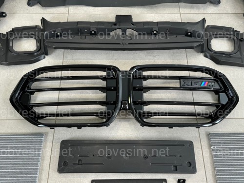 Рестайлинг комплект обвеса передней части X6M F96 2023+ для BMW X6 G06 F96 2018-2022
